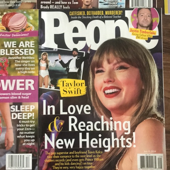 💕😻 BRAND NEW TAYLOR SWIFT 10 New magazines JUST FOR YOU PEOPLE WOMEN’S WORLD - Picture 14 of 17